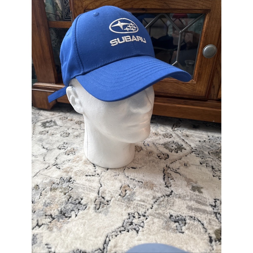 NWOT Subaru Cobalt Blue Embroidered Hat Adjustable  - CARS AUTO GEAR SUBIE